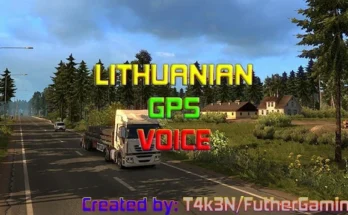 Lithuanian GPS sound pack v1.0