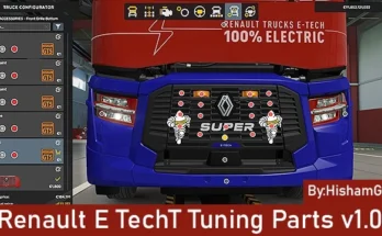 Renault E TechT Tuning Parts v1.0