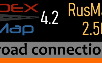 Roextended 4.2 to Rusmap 2.50 Road Connection v2.0 1.50