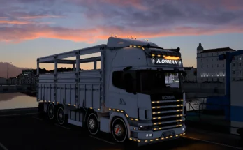 Scania 124L 420 Topline 8x2 v1.0