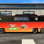 Scania Touring Bus Skin for Palestine 1.47 to 1.50.x