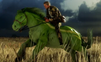 Beautiful Green Horse Coat V1.0