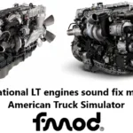 INTERNATIONAL LT ENGINES SOUND FIX FOR ATS V1.0