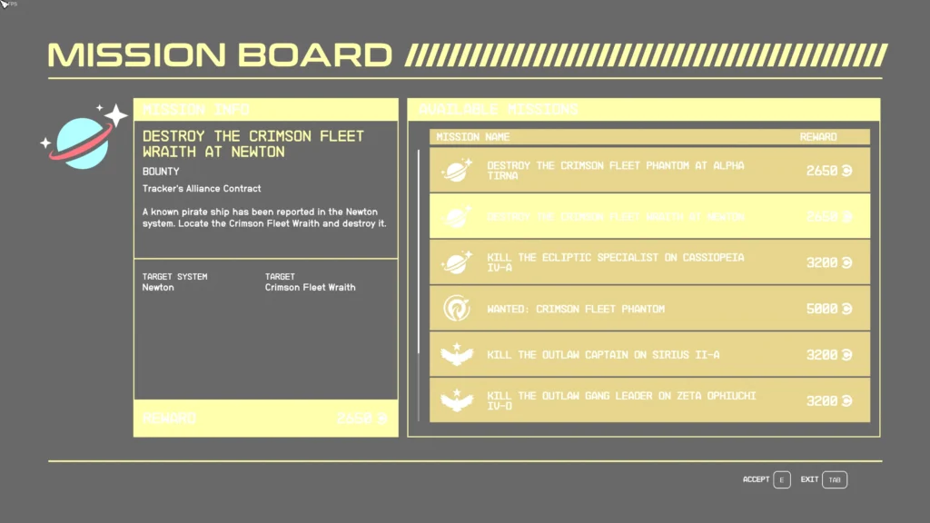 Mission Boards Tablet (all factions)