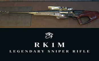 RK1M Legendary Sniper Rifle V1.0