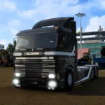 SCANIA 113H TRUCK MOD WITH 2 CABIN ATS 1.50