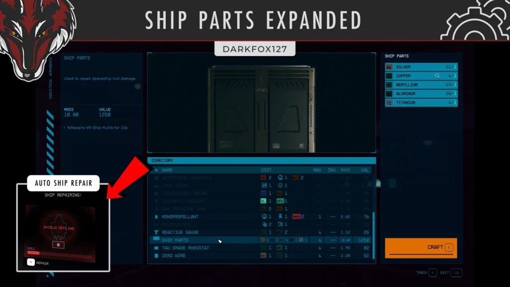 Ship Parts Expanded