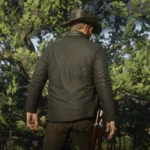 Clean black gunslinger coat V1.0