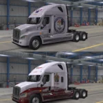 50 SKINS PACK for FREIGHTLINER CASCADIA ETS2 1.50.x