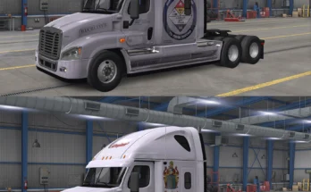 50 SKINS PACK for FREIGHTLINER CASCADIA ETS2 1.50.x