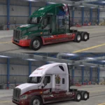 50 SKINS PACK for FREIGHTLINER CASCADIA ETS2 1.50.x