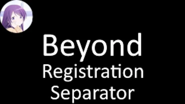Beyond Registration Separator v1.2 1.50