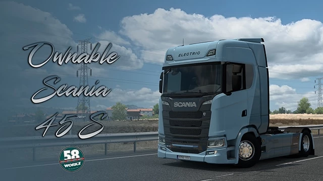Ownable Scania S BEV (Electric Truck) v1.0