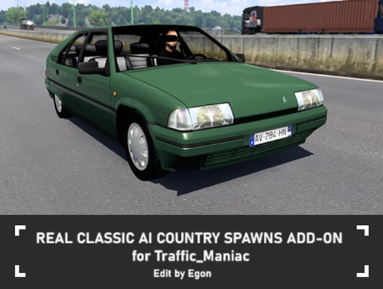 REAL CLASSIC AI COUNTRY SPAWNS ADD-ON for Traffic_Maniac v1.0