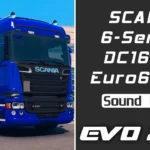 Scania 6-Series 520 DC16 V8 Sound Pack v1.0 1.50