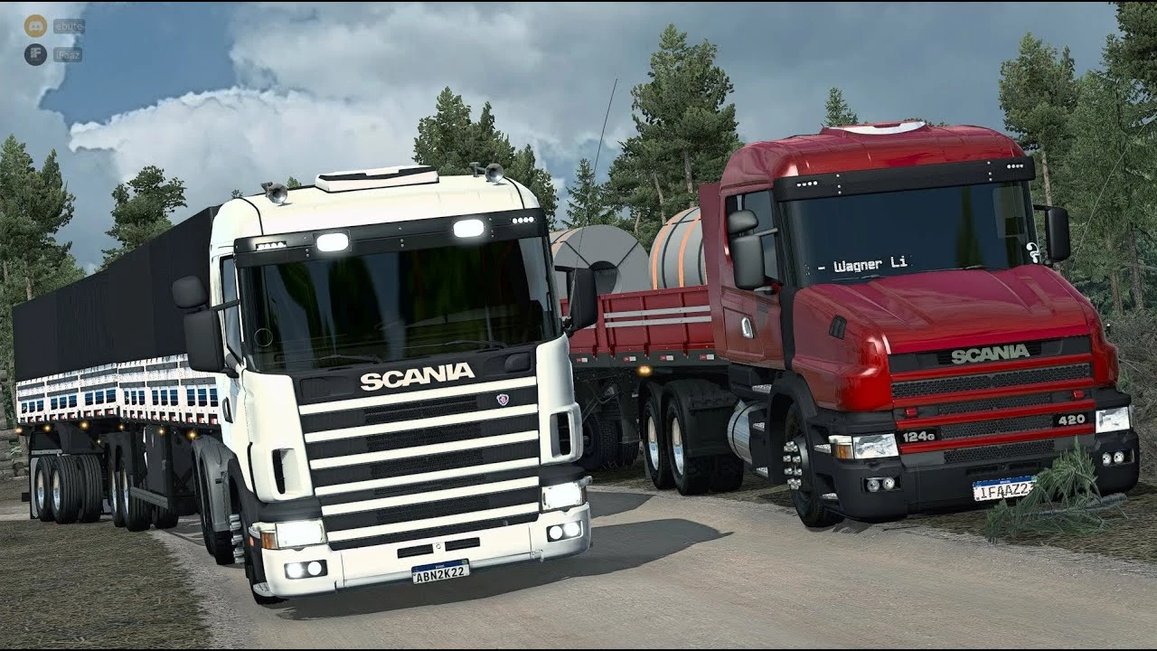 Scania 124 + bitrem 1.50