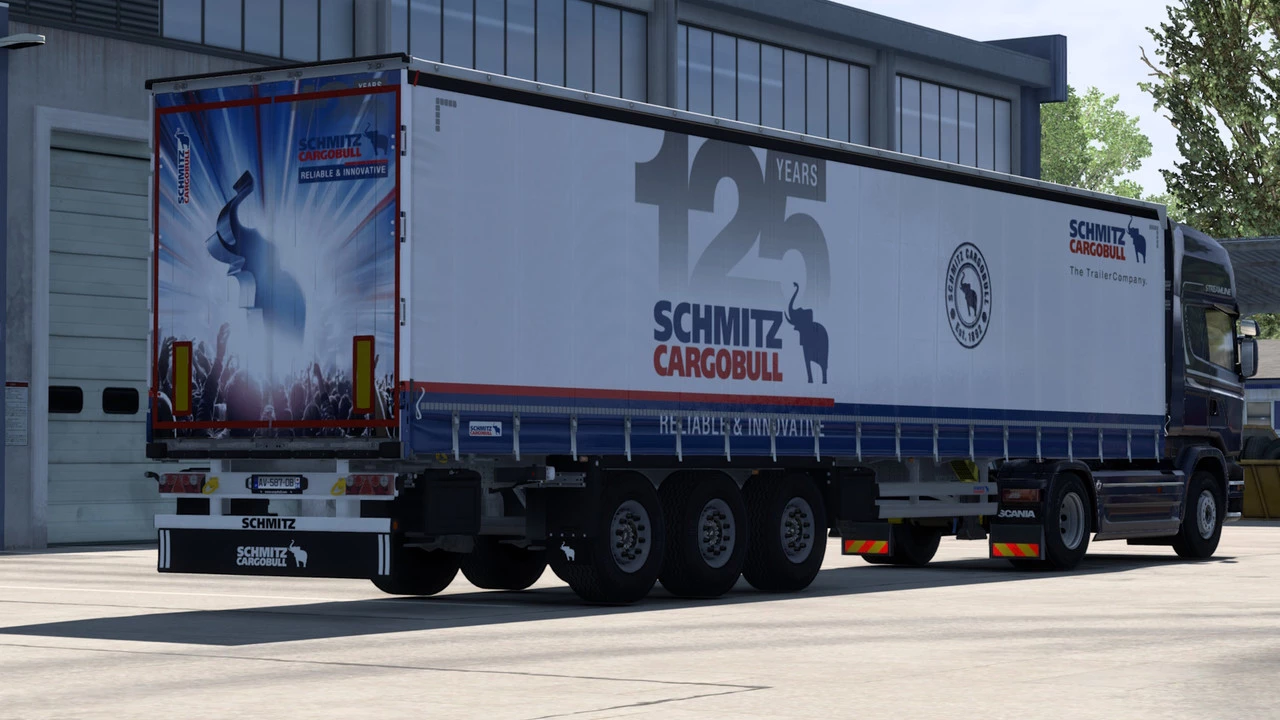 Schmitz Cargobull 125 Years skins v1.0