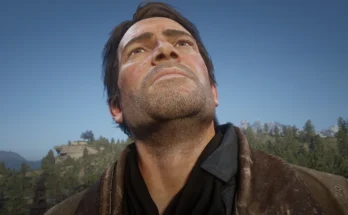 Arthur Morgan's full stubble V2.0