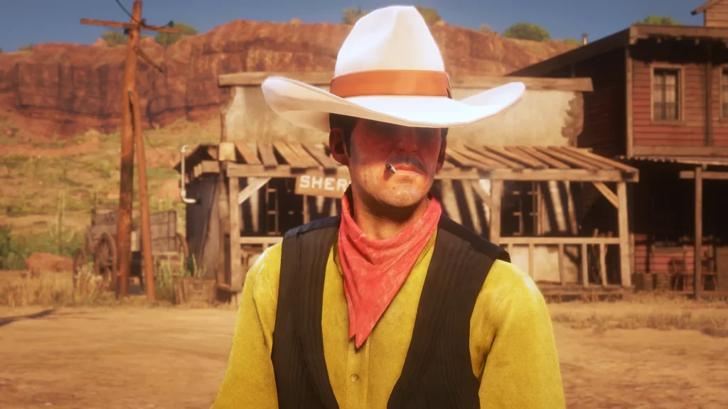 Lucky Luke in RDR2 V1.0