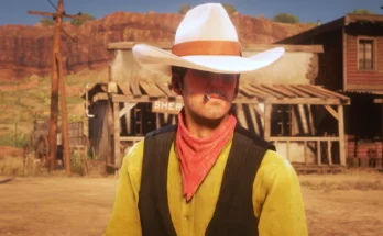 Lucky Luke in RDR2 V1.0