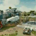 Outpost Garage and Invisible Landing Pad V1.0