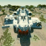 Outpost Garage and Invisible Landing Pad V1.0