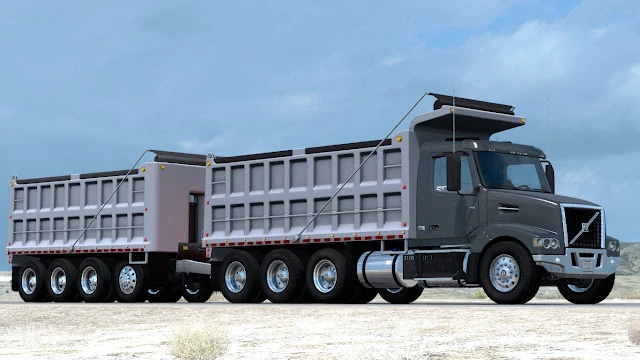 VOLVO VAH CAR CARRIER-DUMP (PACK) V1.0