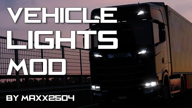 Vehicle Lights Mod for ATS V1.0