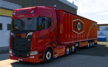 McCloy Country Attire Scania S and Curtainsider v1.0