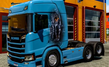 SCANIA R NTG CASTLE SKIN v1.0