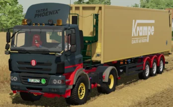 Tatra Phoenix Truck & Krampe Trailer v1.0