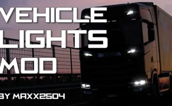 Vehicle Lights Mod for ETS2 v1.0