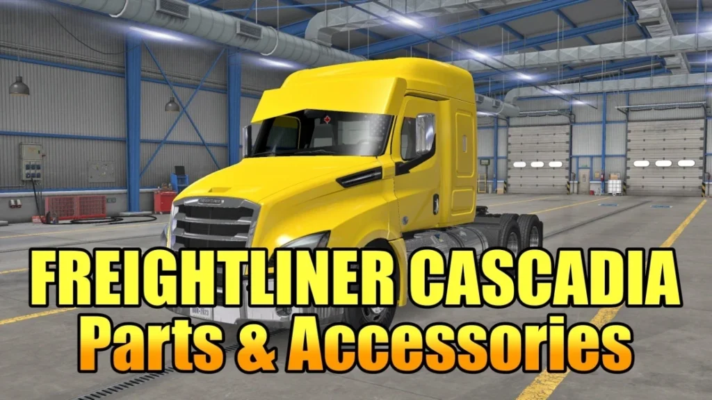 Freightliner Cascadia Parts & Accessories v1.0