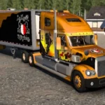 Freightliner Coronado Enhanced Skin Pack v1.0