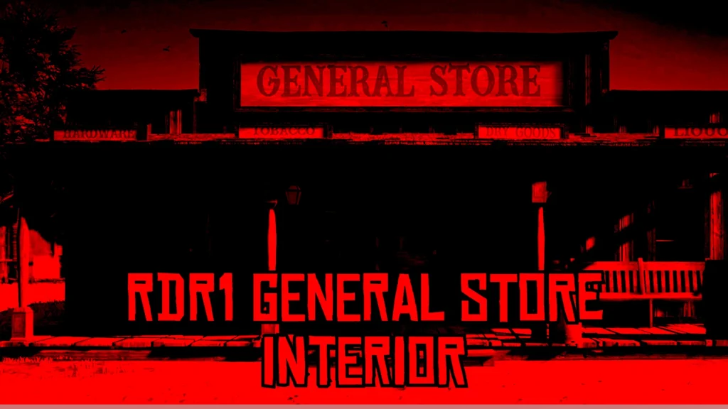 RDR1 General Store Interior