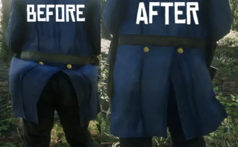 Saint Denis Police Uniform and John's Coat Physics Fix