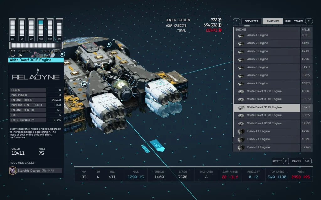 Ship Combat Overhaul - Modular ESMs