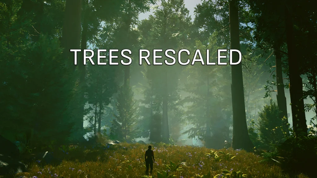 Trees Rescaled