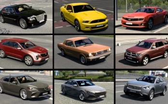 ATS Jazzycat's AI cars to ETS2 pack v1.0