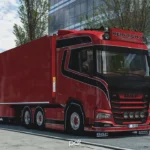 DAF XG Heinrichs Thermoliner + Trailer v1.0 1.51