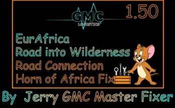 EurAfrica Road into Wilderness Road Connection Horn of Africa Fix v1.0 1.50