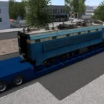 Multi AXLE FLATBED TRAILER 10 AXLES v2.1 ETS2 1.51