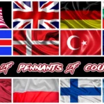 Pack of pennants of countries v1.0