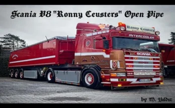 Scania V8 ''Ronny Ceusters'' Open Pipe v1.0