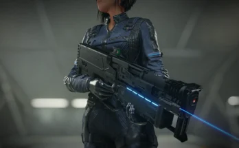 Dark CombaTech - Equinox (Weapon Skin and Optional Texture Replacement)