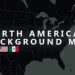 North America Background Map V1.3