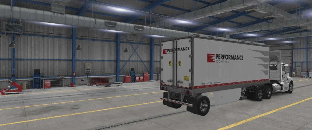 Performance Food 28 scs trailer skin 1.51