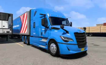 SCS Trailer 53 Walmart Skin Blue 1.51