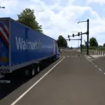 SCS Trailer 53 Walmart Skin Blue 1.51