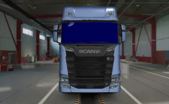 ETS2 Tinted Windscreen For All Trucks v1.0